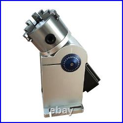 Laser Axis 80mm Chuck Rotary Shaft Attachment For Fiber Laser Marking Engraver