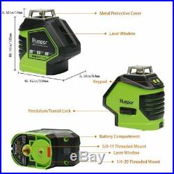 Laser Level Dots Self-Leveling 360 3D Rotary Cross Line Vertical Horizontal 5