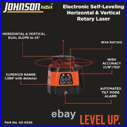 Level & Tool Electronic Self-Leveling Dual Slope Horizontal/Vertical Rotary