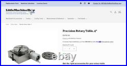 Little Machine Shop Precision Rotary Table, 4