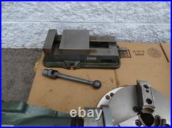 Lot Yuasa Super Accu-Dex Rotary Index 3-Way Angle Vise Heavy Duty Vise 10 Chuck