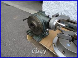 Lot Yuasa Super Accu-Dex Rotary Index 3-Way Angle Vise Heavy Duty Vise 10 Chuck