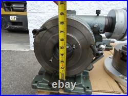 Lot Yuasa Super Accu-Dex Rotary Index 3-Way Angle Vise Heavy Duty Vise 10 Chuck