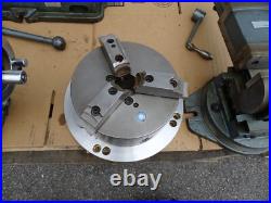 Lot Yuasa Super Accu-Dex Rotary Index 3-Way Angle Vise Heavy Duty Vise 10 Chuck
