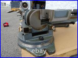 Lot Yuasa Super Accu-Dex Rotary Index 3-Way Angle Vise Heavy Duty Vise 10 Chuck