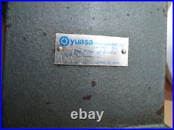 Lot Yuasa Super Accu-Dex Rotary Index 3-Way Angle Vise Heavy Duty Vise 10 Chuck