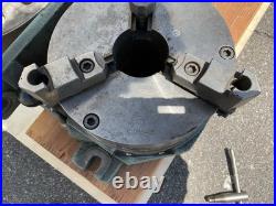 Lot of 5 Precision Machining Rotary Tables & Chucks & 4 Face Plates 320mm ts320A Lot of 5 Precision Machining Rotary Tables & Chucks & 4 Face Plates 320mm ts320A