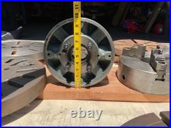 Lot of 5 Precision Machining Rotary Tables & Chucks & 4 Face Plates 320mm ts320A Lot of 5 Precision Machining Rotary Tables & Chucks & 4 Face Plates 320mm ts320A