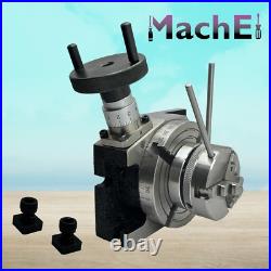 MachEl Milling Indexing 4 (100 mm) Rotary Table Precision Horizontal Vertical MachEl Milling Indexing 4 (100 mm) Rotary Table Precision Horizontal Vertical