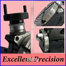 MachEl Precision 4/100mm Tilting Milling Rotary Table with 65mm 3-Jaw Self-Cent MachEl Precision 4/100mm Tilting Milling Rotary Table with 65mm 3-Jaw Self-Cent