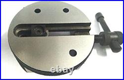Milling Indexing 4/ 100 MM Rotary Table With Round Vices & T Nut Bolts