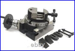 Milling Indexing 4/ 100 Mm Rotary Table Quality Precision Horizontal Vertical W Milling Indexing 4/ 100 Mm Rotary Table Quality Precision Horizontal Vertical W