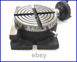 Milling Indexing 4/ 100 Mm Rotary Table Quality Precision Horizontal Vertical W