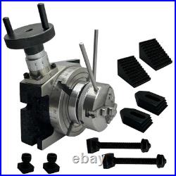 Milling Indexing 4/ 100 Rotary Table Precision Horizontal Vertical With Suit Milling Indexing 4/ 100 Rotary Table Precision Horizontal Vertical With Suit
