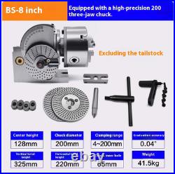 Milling Machine Indexing Head Rotary Table for Vertical and Horizontal Use