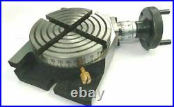 Mini Rotary Table 100mm/ 4Horizontal And Vertical milling engineering Tool