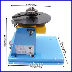 Modern Rotary Welding Positioner Turntable Table 10kg(Horizontal)/5kg(Vertical)