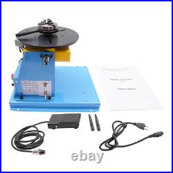 Modern Rotary Welding Positioner Turntable Table 10kg(Horizontal)/5kg(Vertical)