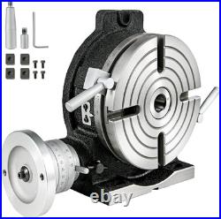 Mophorn Rotary Table 8Inch Horizontal Vertical HV8 Precision 3MT Milling Drillin