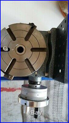 NEW! YUASA 550-046 6in Horizontal Vertical ROTARY TABLE