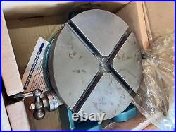 NICE! UNUSED PALMGREN 34105 10in VERTICAL / HORIZONTAL ROTARY TABLE