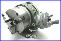 NIKKEN 6 HORIZONTAL / VERTICAL ROTARY SUPER INDEXER with 3-JAW CHUCK #SRI-150