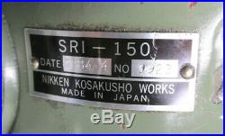 NIKKEN 6 HORIZONTAL / VERTICAL ROTARY SUPER INDEXER with 3-JAW CHUCK #SRI-150