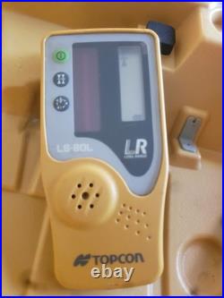NOS Topcon RL-H4C Vertical & Horizontal Long Range Leveling Rotary Laser LS-80L NOS Topcon RL-H4C Vertical & Horizontal Long Range Leveling Rotary Laser LS-80L