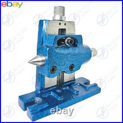 New ADJ 4 inch 100mm Tilting Tailstock & Rotary Table Tilting Dividing Head USA