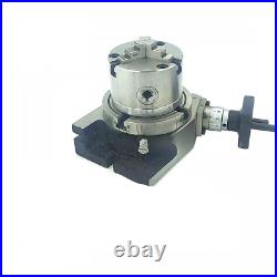 New Rotary Table 4 / 100mm Horizontal & Vertical with 80mm 3jaw Self centering