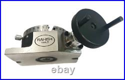 New Rotary Table 4 Inch 100 mm HV 4 Slots for Milling Machine inches USA New Rotary Table 4 Inch 100 mm HV 4 Slots for Milling Machine inches USA