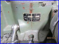 Nikken Rotary Table with 10 inch Japan made 3 Jaw Chuck