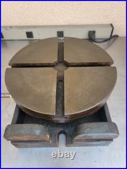 PALMGREN Rotary Table, 10,3-7/8 2XUV1