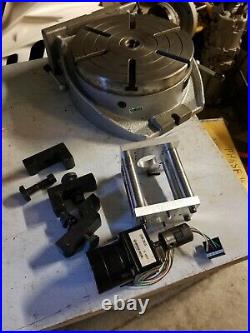 Phase 2 High Precision 12 Horizontal/Vertical Rotary Table with CNC Servo Motor