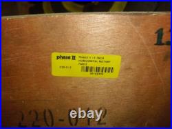Phase II 12 Horizontal Milling Rotary Table 220-012 360° Rotation Phase II 12 Horizontal Milling Rotary Table 220-012 360° Rotation