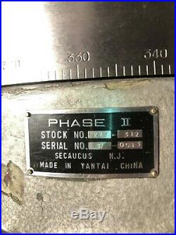 Phase II 12 Rotary Table Model 221-312