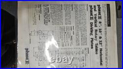 Phase II 221-308 Horizontal / Vertical Precision Rotary Table 8 Diameter A5B
