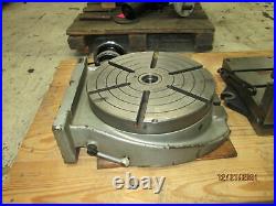 Phase II 221-312 12 Inch Horizontal/Vertical Rotary Table T Slotted