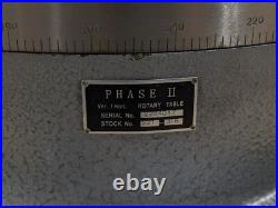 Phase II Horizontal / Vertical Rotary Table 16 Diameter 4MT 221-316 Damaged