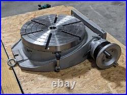 Phase II Horizontal / Vertical Rotary Table 16 Diameter 4MT 221-316 Damaged Phase II Horizontal / Vertical Rotary Table 16 Diameter 4MT 221-316 Damaged