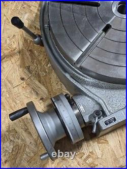 Phase II Horizontal / Vertical Rotary Table 16 Diameter 4MT 221-316 Damaged Phase II Horizontal / Vertical Rotary Table 16 Diameter 4MT 221-316 Damaged