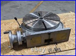 Phase II Horizontal / Vertical Rotary Table 16 Diameter 4MT 221-316 Damaged Phase II Horizontal / Vertical Rotary Table 16 Diameter 4MT 221-316 Damaged