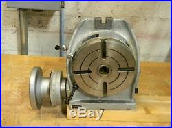 Phase II Horizontal / Vertical Rotary Table 6 Diam. 2MT Center Taper 221-306