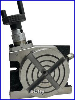 Precision 3 (75Mm) Mini Rotary Table Horizontal & Vertical Milling Tool with