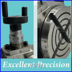 Precision 3 (75Mm) Mini Rotary Table Horizontal & Vertical Milling Tool with