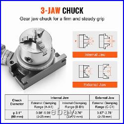 Precision 4'' Rotary Table for Milling Machines Horizontal Vertical Model with Precision 4'' Rotary Table for Milling Machines Horizontal Vertical Model with