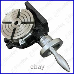 Precision 6 Horizontal Vertical Rotary Table 150mm + Dividing Index Plate Set