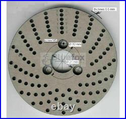 Precision 6 Horizontal Vertical Rotary Table 150mm + Dividing Index Plate Set