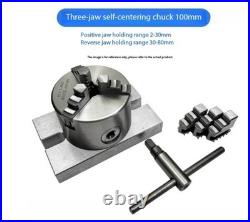 Precision Milling Rotary Table Horizontal Vertical Type Three-Jaw Chucks