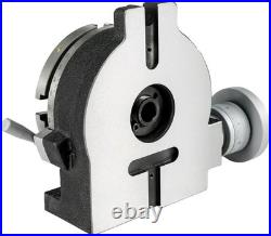 Precision Rotary Table MT-2 6 Inch Cast Iron for Horizontal & Vertical Milling